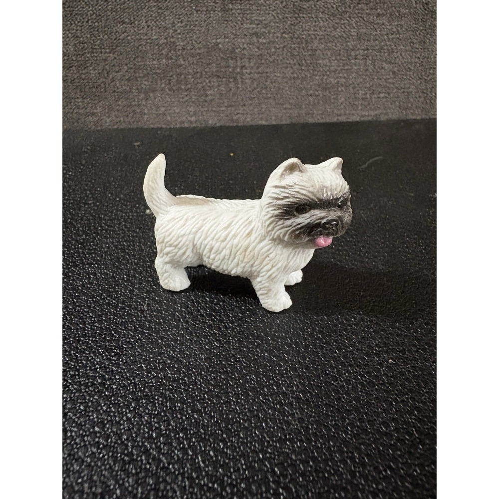 Vintage Tall ‎ West Highland White Terrier Dog/puppy plastic Toy Figure
